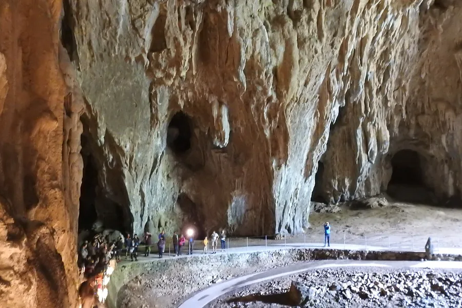 Škocjan Caves underground canyon