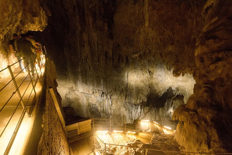 Škocjan Caves underground canyon